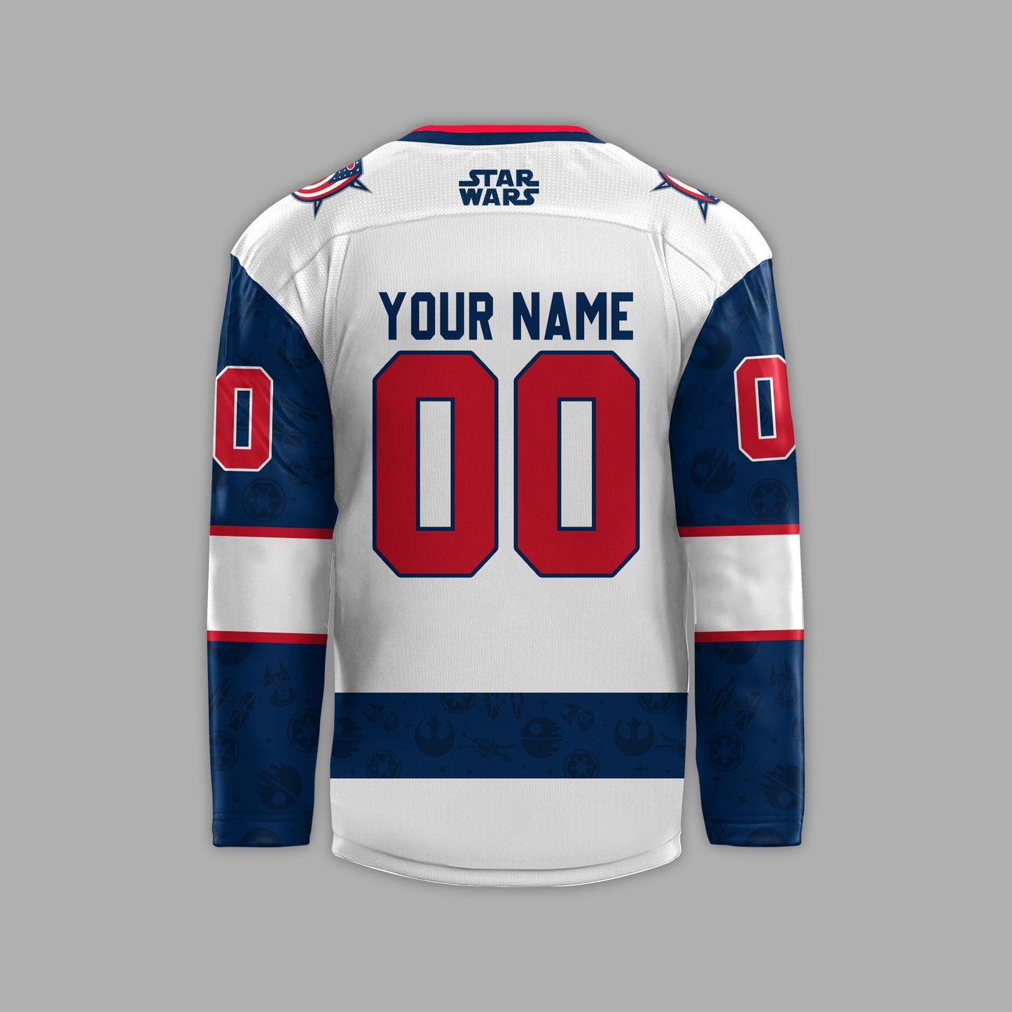 Columbus Blue Jackets x 2024 Star Wars Night Custom Jersey