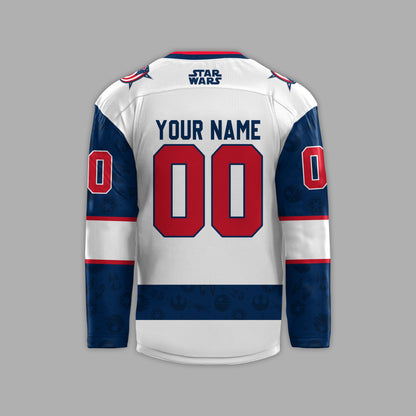 Columbus Blue Jackets x 2024 Star Wars Night Custom Jersey