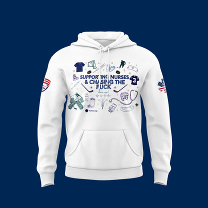 Columbus Blue Jackets x 2025 Healthcare Appreciation Night Premium Limited Hoodie