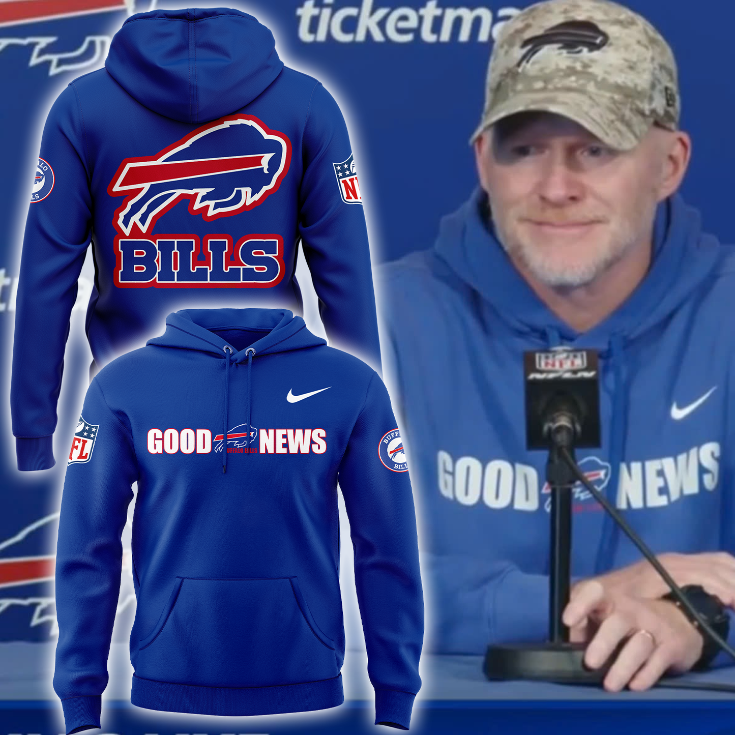 Buffalo Bills "Good New" Hoodie
