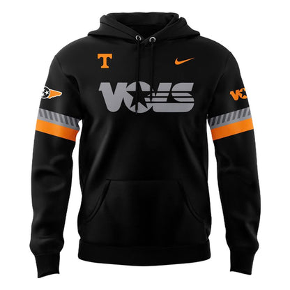 Special New Smoke Grey Tennessee Volunteers Spirit All Patchs Vols Hoodie