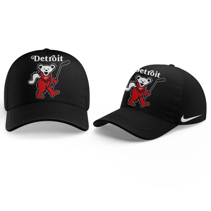 2. Limited Edition Detroit Red Wings Grateful Dead Night Hoodie