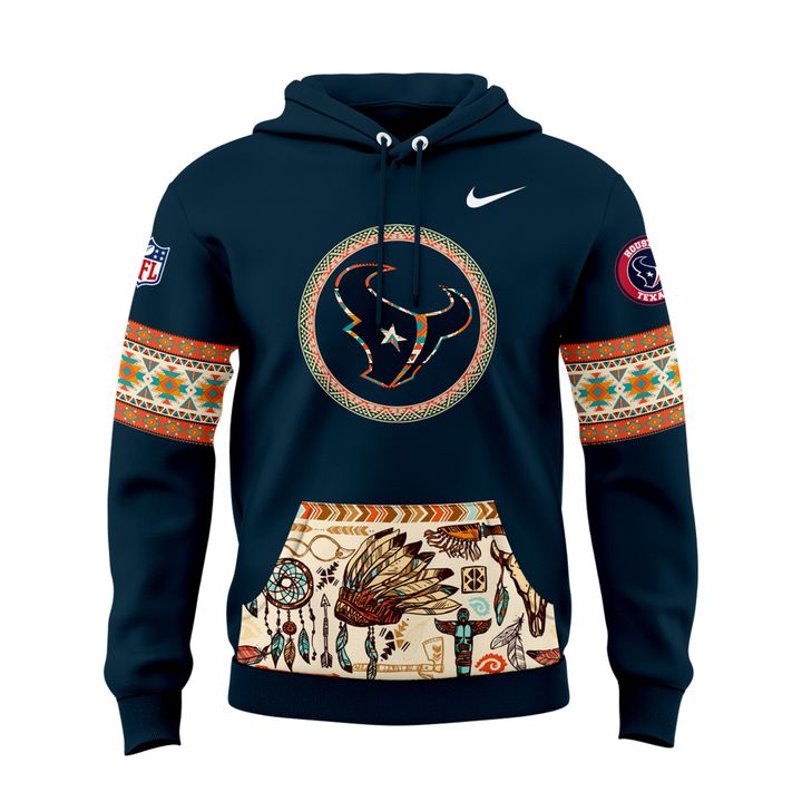 Houston Texans Native American Heritage Month 2024 unisex Hoodie