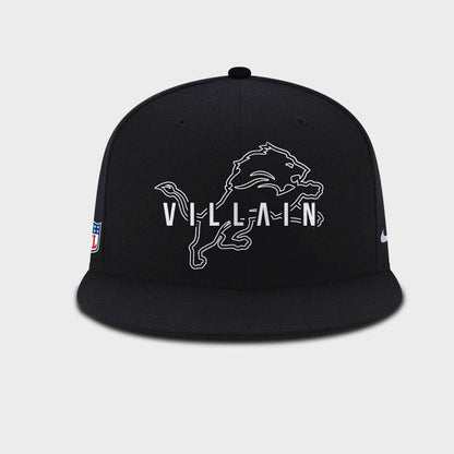 Dan Campbell Detroit Lions Villain 2025 Limited Baseball Jersey Black V4