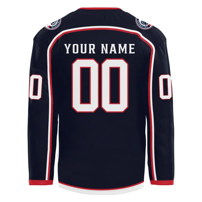 Columbus Blue Jackets 25th anniversary season jersey