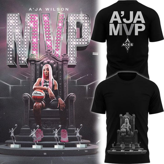 Speical New 4x M'VP A'ja Wilson Statue T-Shirt