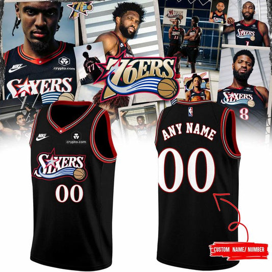 Philadelphia 76ers 2025-2026 Hardwood Classic Basketball Jersey
