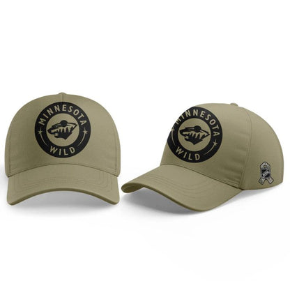 Limited Edition Minnesota Wild Military Appreciation Hoodie