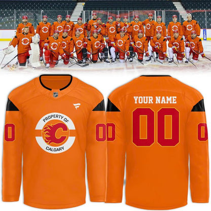 Limited Edition Calgary Flames '' National Day for Truth and Reconciliation'' Jersey