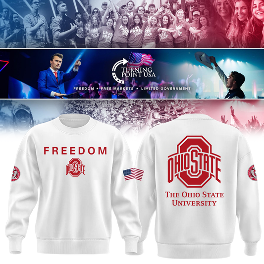 Limited Edition Ohio State Buckeyes x Turning Point USA Sweatshirt