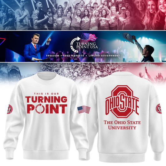 Limited Edition Ohio State Buckeyes x Turning Point USA Sweatshirt