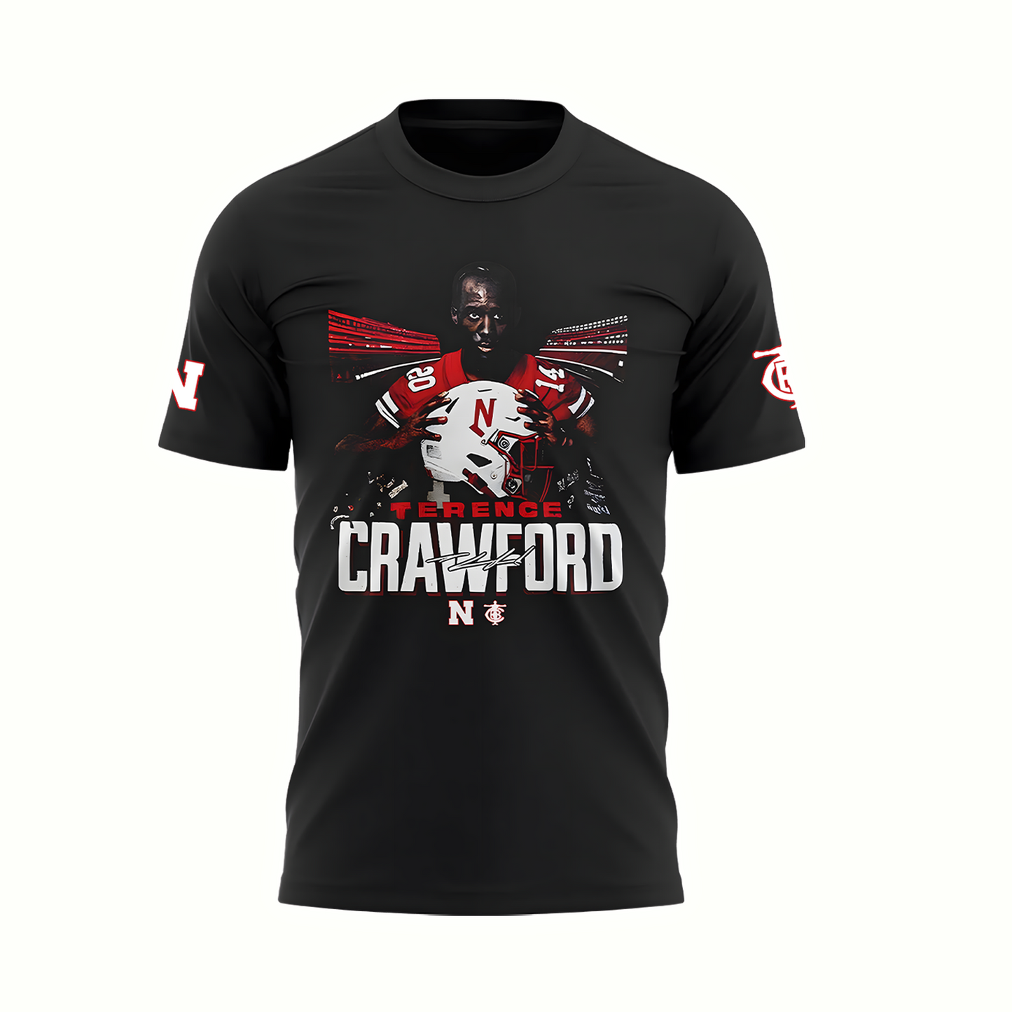 Exclusive Version Nebraska Football x Crawford T-Shirt 2025