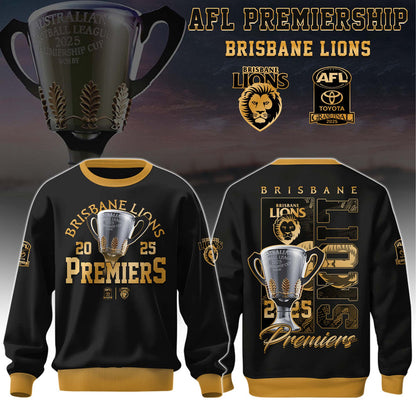 Brisbane Lions– AFL 2025 Champions Sweater