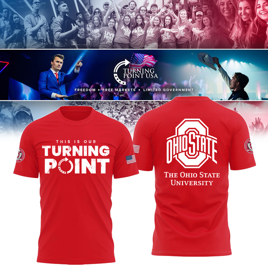 Limited Edition Ohio State Buckeyes x Turning Point USA T-Shirt