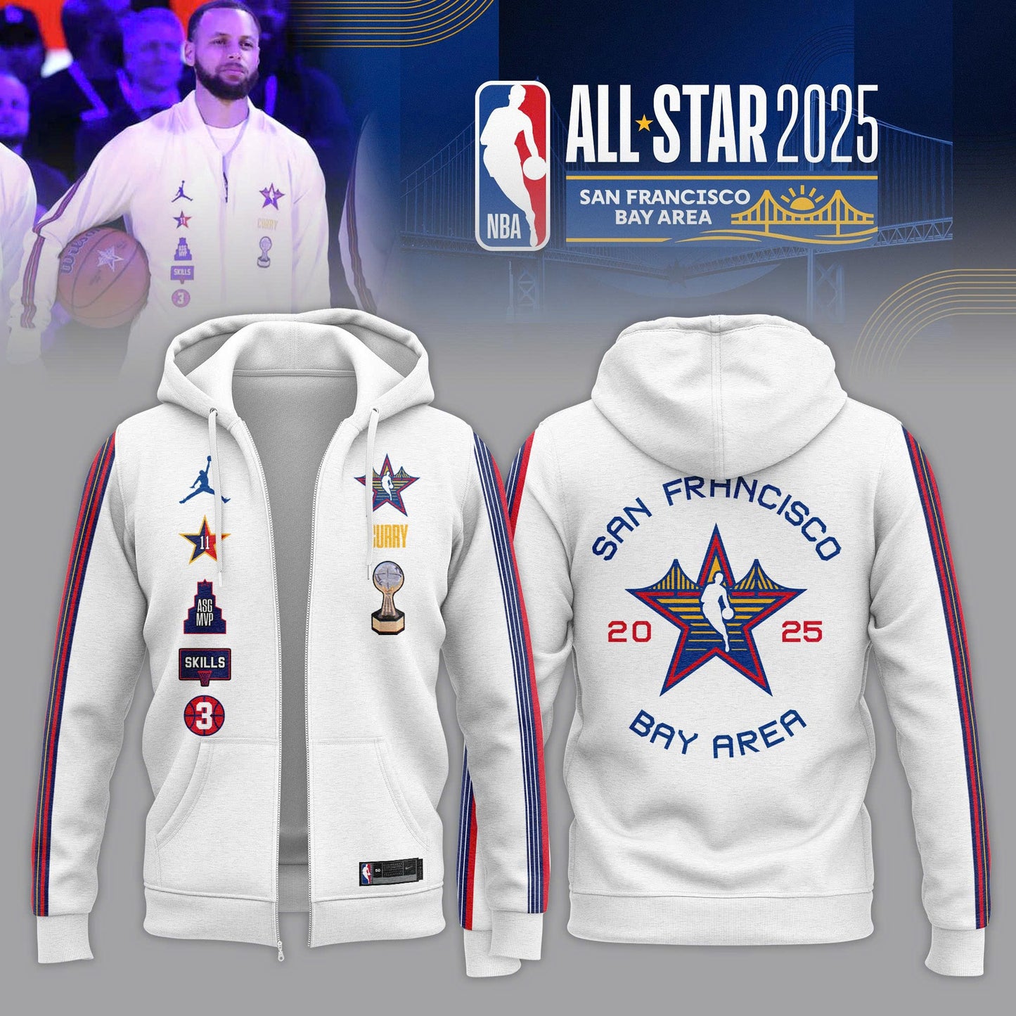 Limited Edition All Star MVP - Stephen Curry 2025 New Shirt