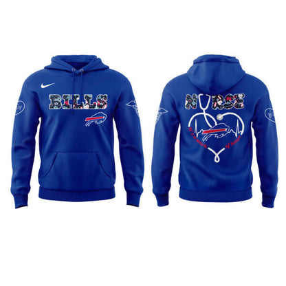 * Buffalo Bills NURSES NIGHT Hoodie | Jogger | Cap Limited Edition