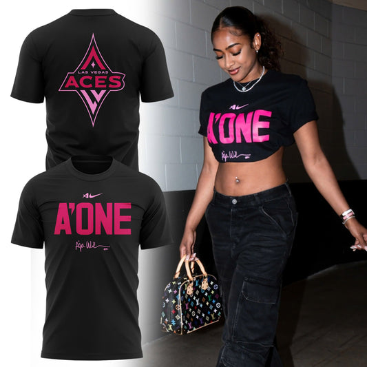 Special New A'ONE Las Vegas Aces Tshirt