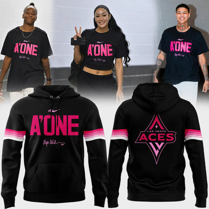 Special New A'ja Wilson A’ONE Las Vegas Aces Hoodie