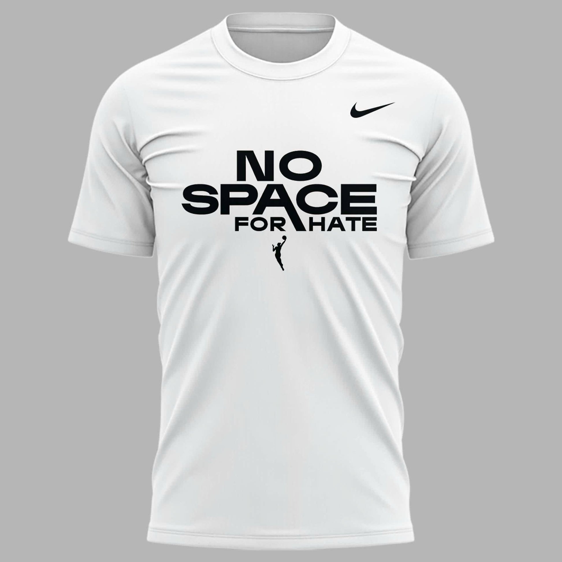 Special "No Space For Hate" Las Vegas Aces T shirt 2025 V2