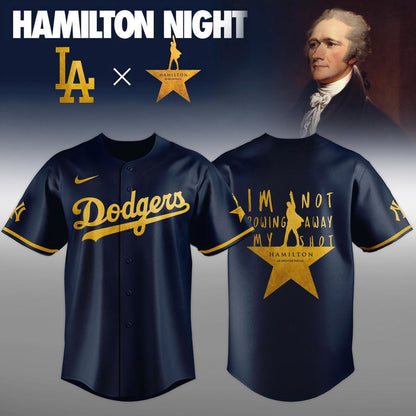 Los Angeles Dodgers x Hamilton Night Limited Edition Jersey