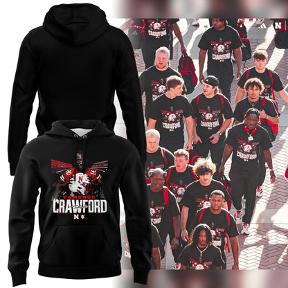 Limited Edition Nebraska Football x Crawford Hoodie 2025