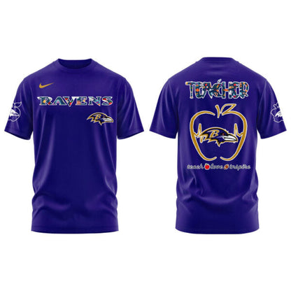 Baltimore Ravens TEACHER NIGHT Combo Tshirt | Jogger | Cap