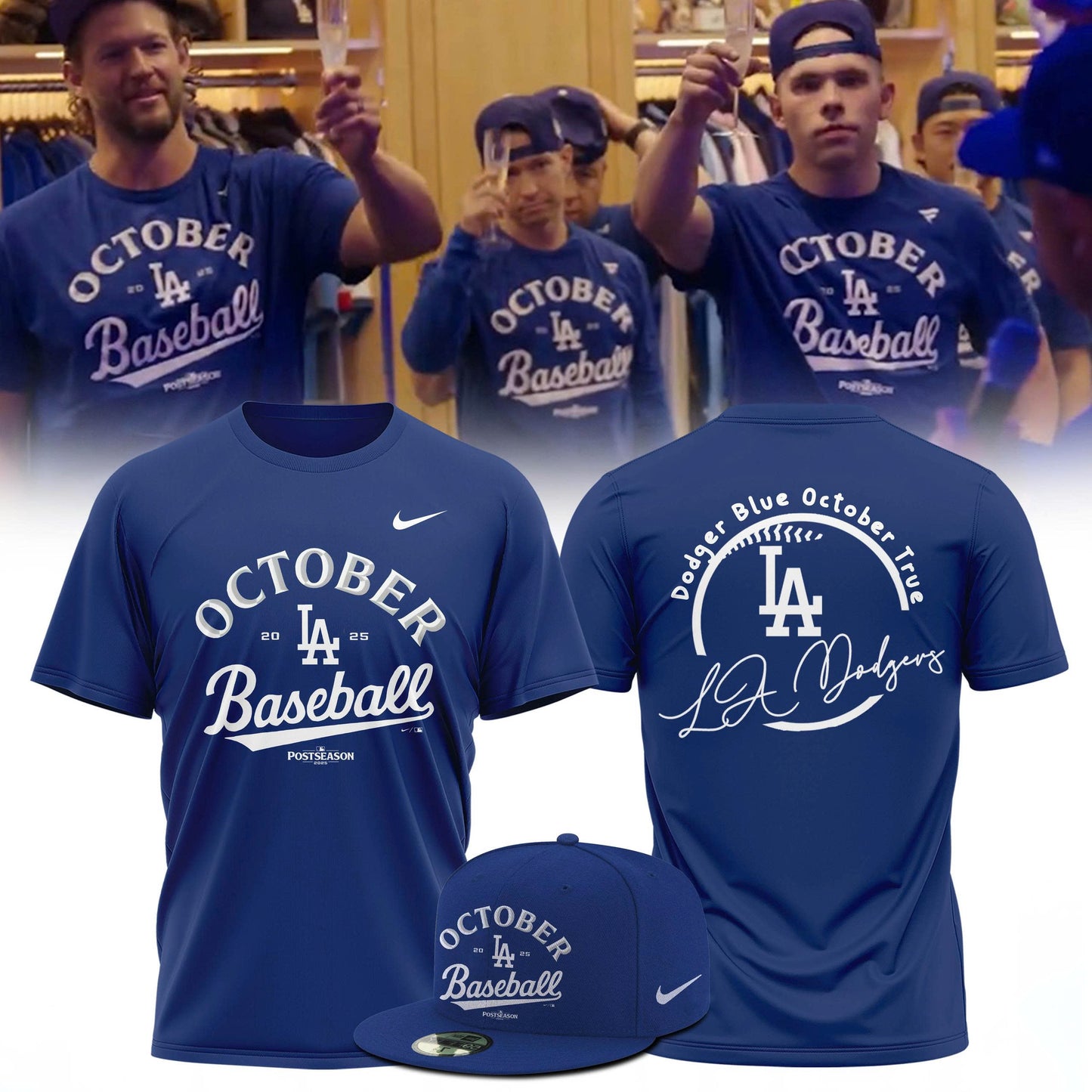 Los Angeles Dodgers T-Shirt NL West Division Champions